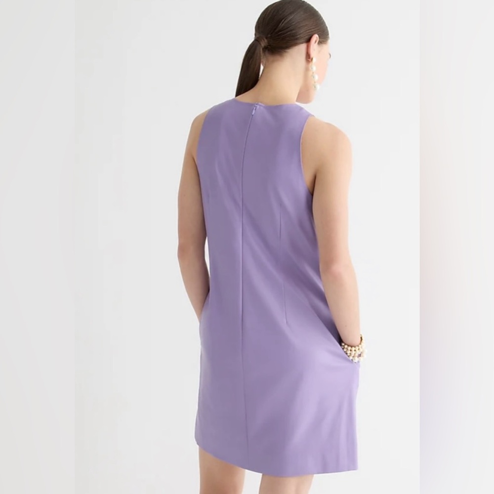 J crew faux leather dress brand new with tag